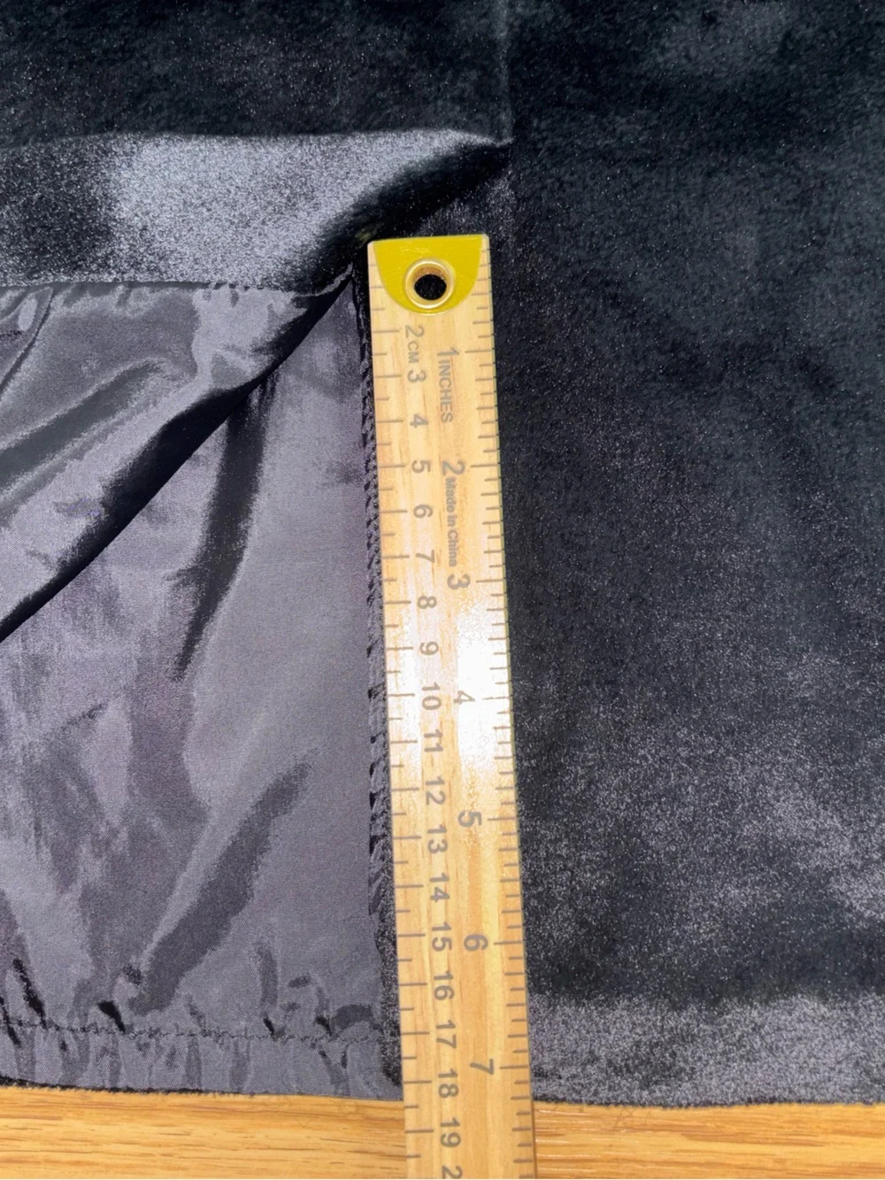Express World Brand Soft Black Velvet Pencil Skirt Juniors Size 5/6 Vintage Y2K
